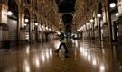 Milan turns into ghost town at night as streets go dark, quiet