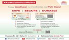 PVC Aadhaar card: Here's how to apply, charges, and other important details