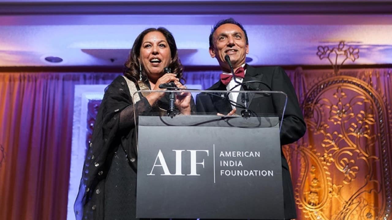 Rank 9 | Bharat Desai and Neerja Sethi | Syntel | Net Wealth: Rs 15,700 crore | Co-founders of IT consulting and outsourcing firm Syntel, Bharat Desai and Neerja Sethi increased their net wealth by 4 percent. (Image: celebfamily.com) Rank 9 | Bharat Desai and Neerja Sethi | Syntel | Net Wealth: Rs 15,700 crore | Co-founders of IT consulting and outsourcing firm Syntel, Bharat Desai and Neerja Sethi increased their net wealth by 4 percent. (Image: celebfamily.com)