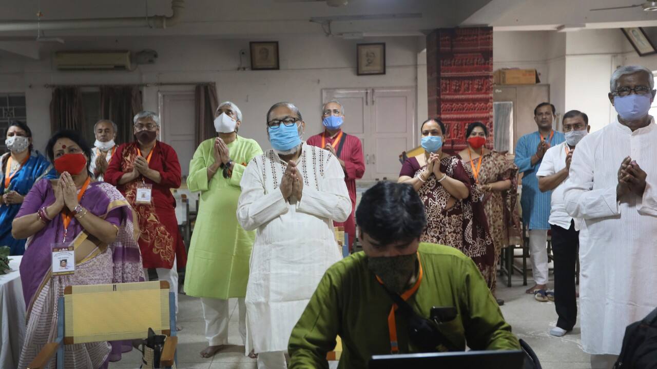 Gujarat has said that it will not hold an event to mark the nine-day Navratri festival. In normal times, thousands of people would attend these gatherings every day during the festival. (Image: AP) Gujarat has said that it will not hold an event to mark the nine-day Navratri festival. In normal times, thousands of people would attend these gatherings every day during the festival. (Image: AP)