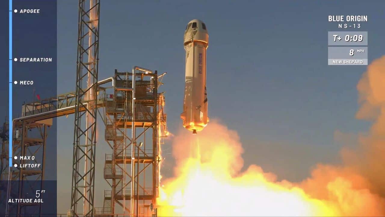 NASA moon-landing tech hitches ride to space on Bezos rocket NASA moon-landing tech hitches ride to space on Bezos rocket
