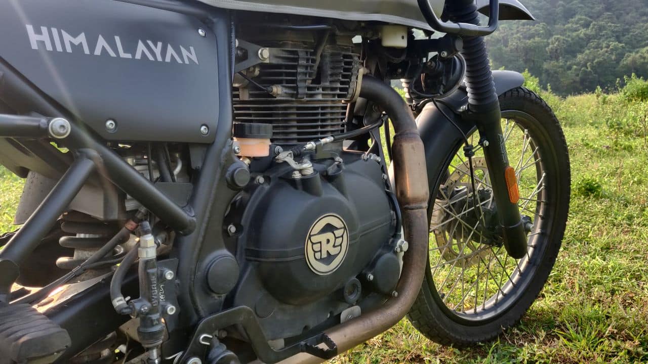 Royal Enfield Himlayan engine