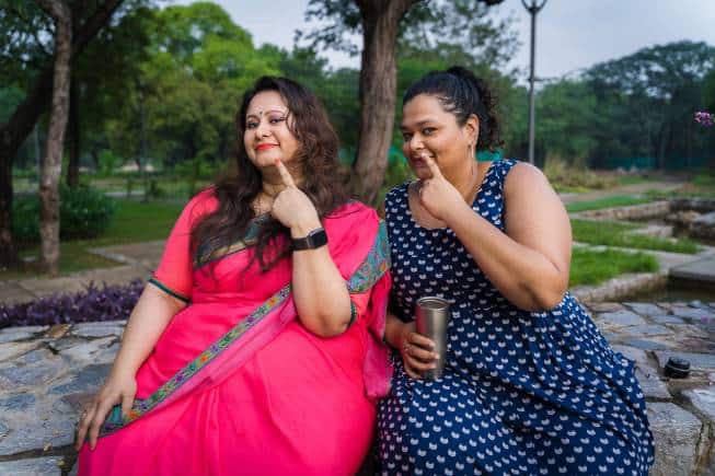 Delhi Moti Girl Sex - Two Delhi women are driving the message of fat acceptance one podcast at a  time
