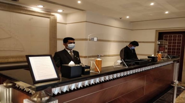 Representative image of hotel lobby. Travel and hospitality accounts for the third largest chunk of services exports after IT and Business services. , India August service activity grows at fastest pace since pandemic began, The World Live Breaking News Coverage & Updates IN ENGLISH