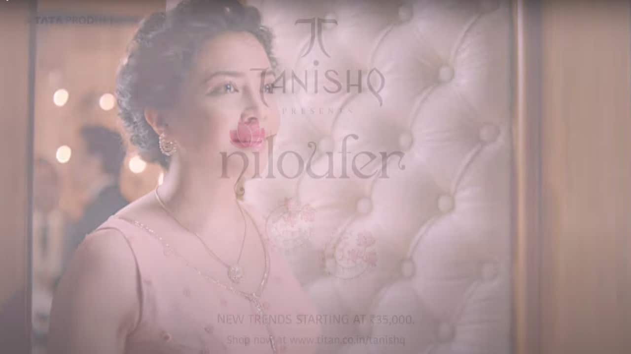Tanishq had also banked on the startup rage in 2016 with their ad on a young woman winning an entrepreuner award. The ad was for Tanishq's Niloufer collection. the ad in five days of its launch had recorded around 2,00,000 views. Image: (TanishqJewellery) Tanishq had also banked on the startup rage in 2016 with their ad on a young woman winning an entrepreuner award. The ad was for Tanishq's Niloufer collection. the ad in five days of its launch had recorded around 2,00,000 views. Image: (TanishqJewellery)