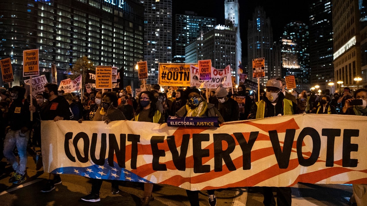 US Election 2020 | Protests over vote counting sweep across the US