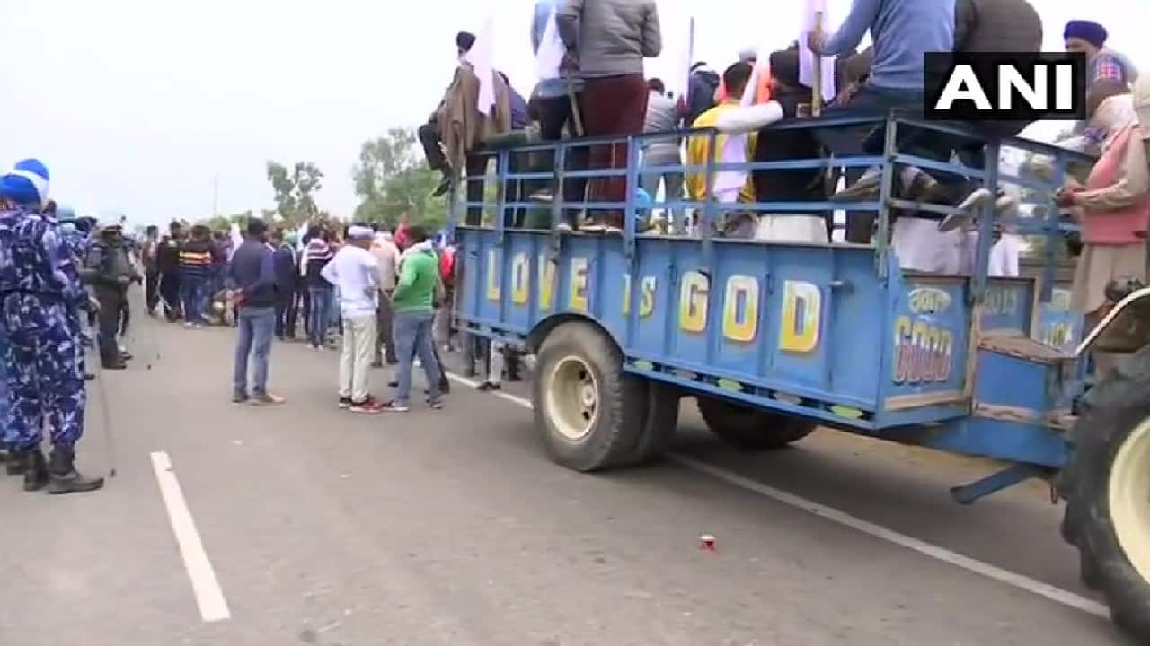 Farmers' 'Delhi Chalo' Protest March: Heavy Police Deployment At ...