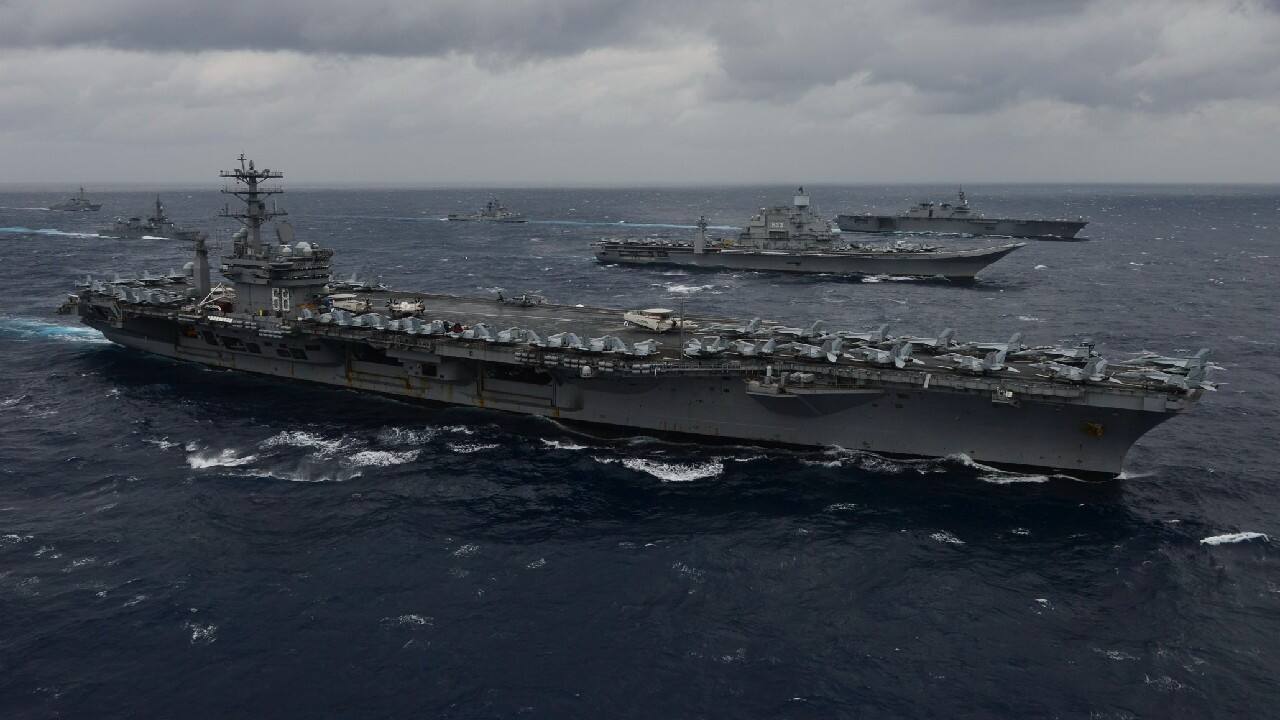 Exercise MALABAR 2020 | Navies of India, Australia, US and Japan take ...