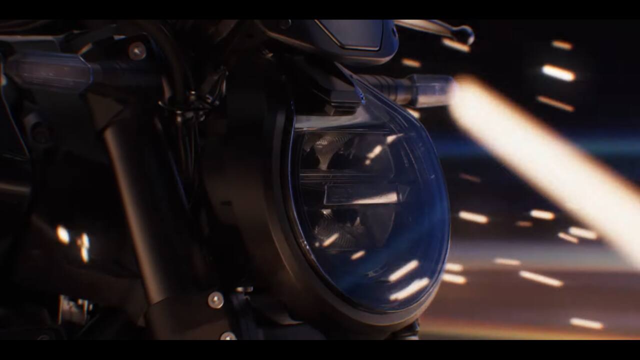 Honda CB1000R headlight teaser