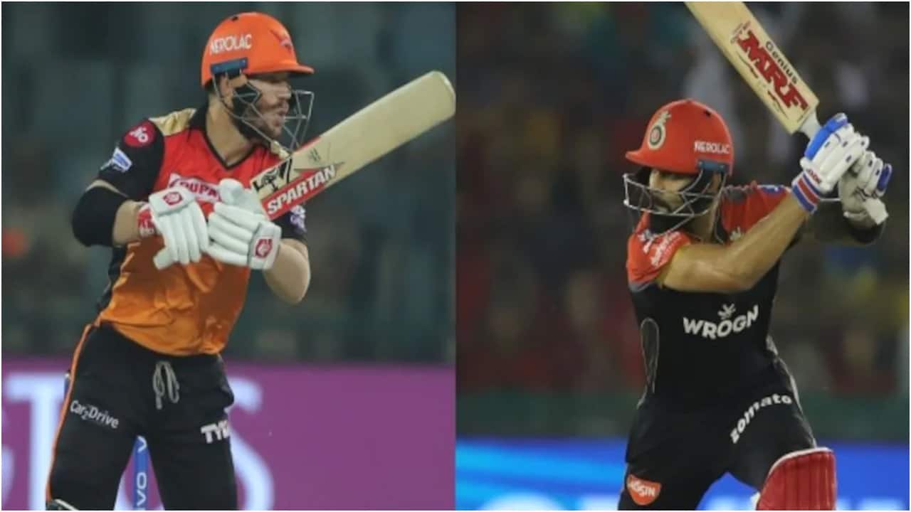 Fear of Warner the batsman | Both Kohli and Warner are not only the captains of their teams but also the premier batsmen. Warner has crossed 500-plus runs in the season for the 6th time which is an IPL record. Kohli too has been very consistent but he has done this only 5 times. (Image: IPL/BCCI/Twitter)