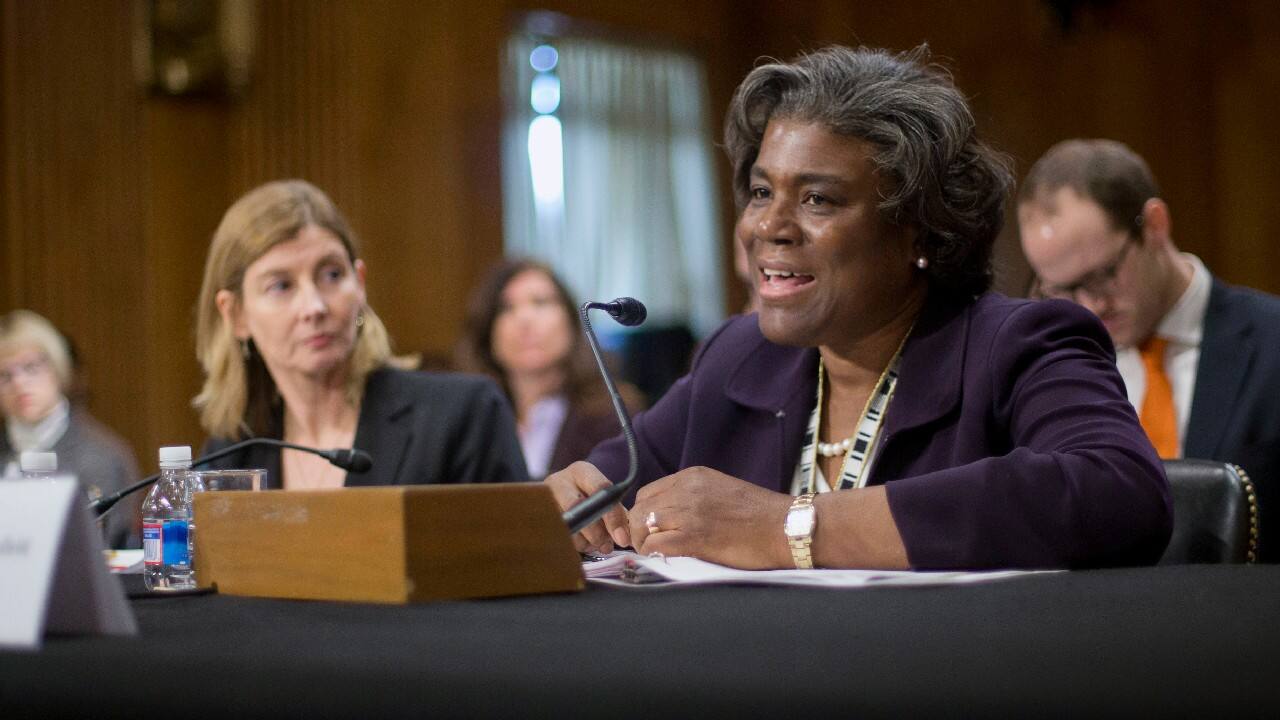 Linda Thomas-Greenfield, US Ambassador to the United Nations| Retired Ambassador Linda Thomas-Greenfield, career diplomat, is returning to public service after retiring from a 35-year career with the U.S. Foreign Service in 2017. From 2013 to 2017 she served as the Assistant Secretary for the Bureau of African Affairs, where she led the bureau focused on the development and management of U.S. policy toward sub-Saharan Africa. (Image: AP)