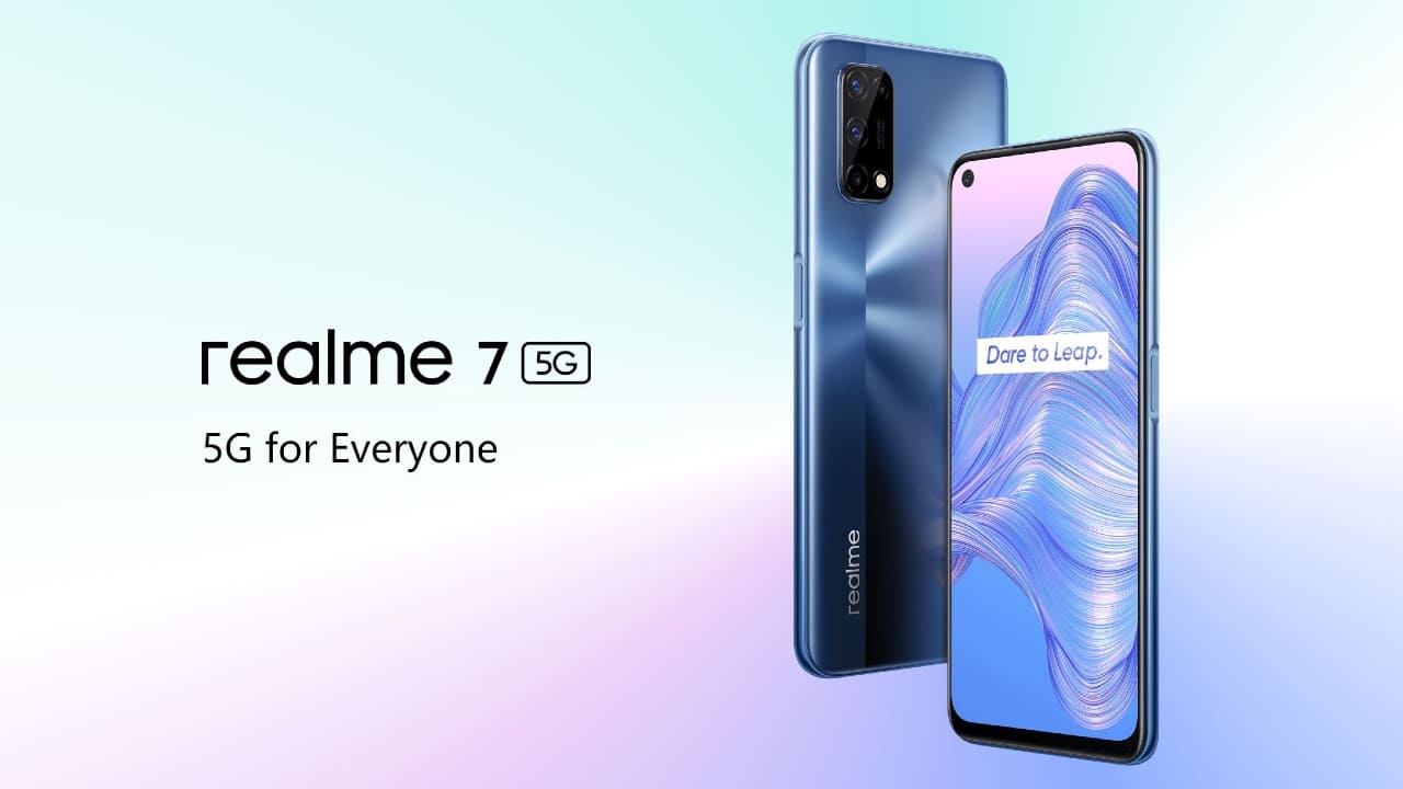 Realme 7 5G launched with MediaTek Dimensity 800U, 120Hz display