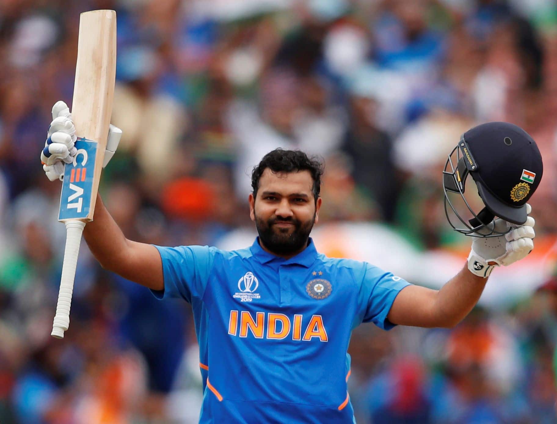 Rohit Sharma’s strokeful reminder to ICC, before Ponting’s eyes Rohit Sharma’s strokeful reminder to ICC, before Ponting’s eyes