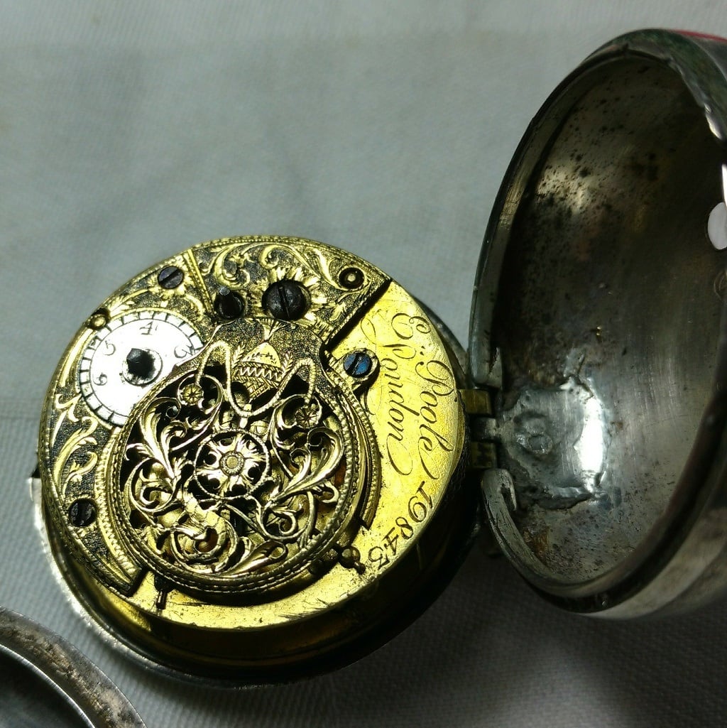 Aditya Sambhare’s English pocket watch that dates back to 1789