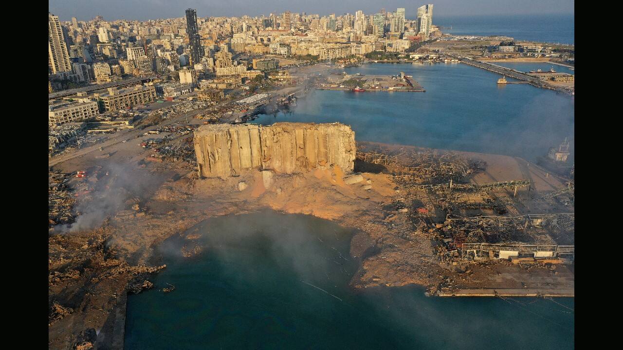 The most devastating single event in the region was neither war-related, nor a claimed terrorist attack, but an explosion in Beirut’s port caused by the detonation of a stockpile of explosive chemicals that had been improperly stored there for years. (Image: AP)