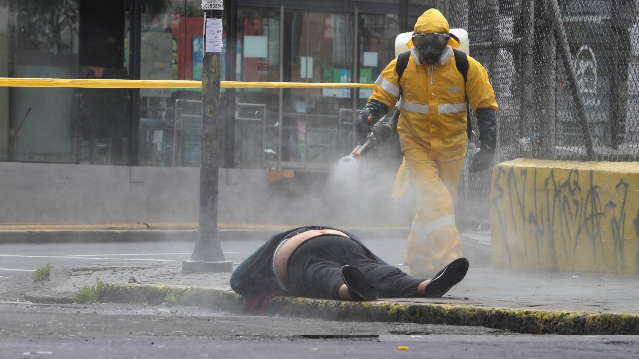 In early 2020, the pandemic seemed far from Latin America. But as soon as it arrived in the region, it had a devastating impact, exposing the weaknesses in already precarious public health systems. Images of a woman’s corpse lying on the street while being disinfected in Ecuador, and Venezuelan migrants carrying a coffin of a man who allegedly died of COVID-19 on a steep and dusty hill in Peru, illustrated the unfolding crisis. Often wearing equipment to protect against disease and violence, an Associated Press team of photographers in the region documented these events, as well as forest fires in Brazil and the risky migration by land of Central Americans that continued despite the pandemic and roadblocks imposed by governments. Take a look.... (Image: AP)