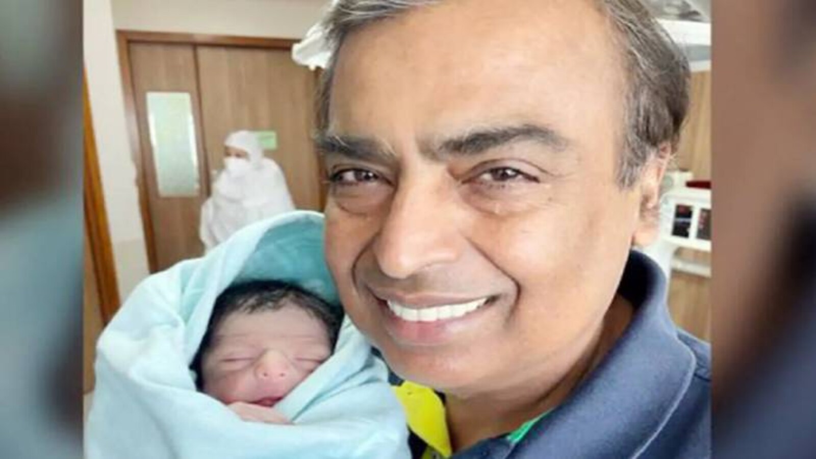 Ambani Xxx - Nita and Mukesh Ambani become grandparents for the first time