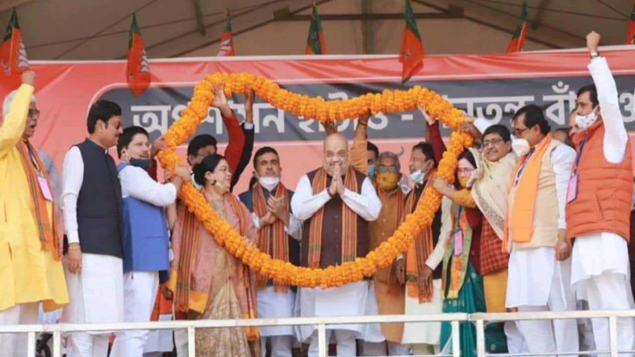 West Bengal assembly polls 2021| Focus on booths to wooing women voters, BJP's election strategy in 5 points West Bengal assembly polls 2021| Focus on booths to wooing women voters, BJP's election strategy in 5 points