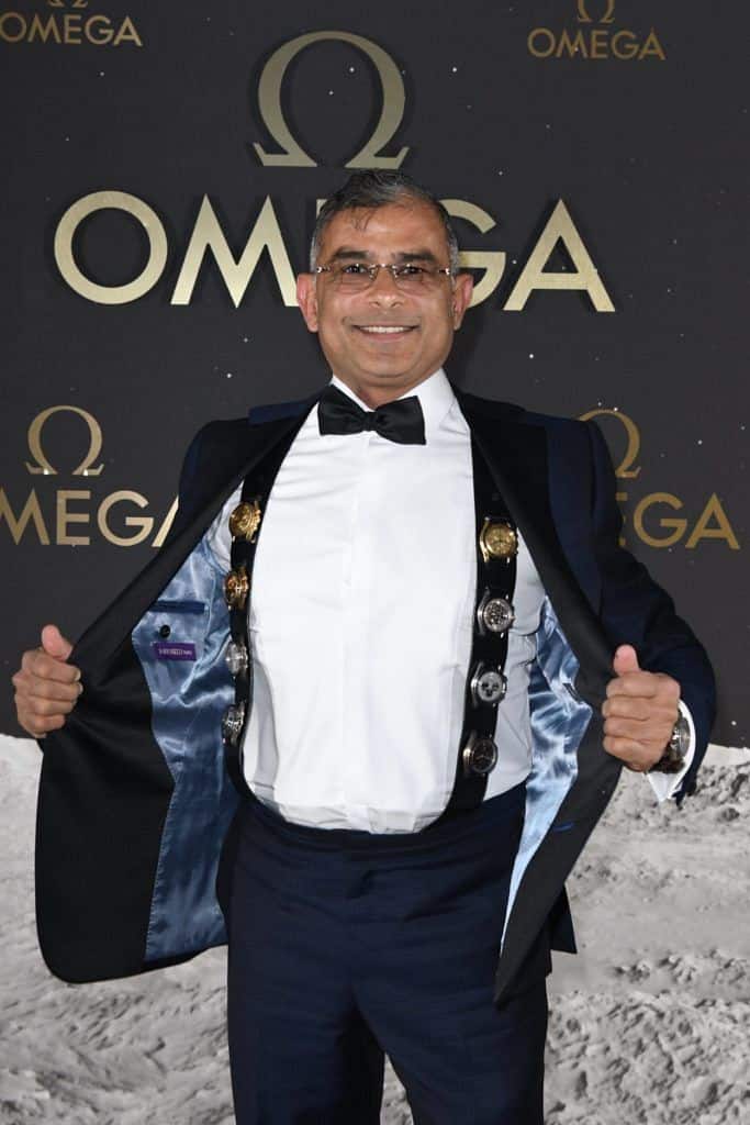 Eswaran with his custom-designed ‘Speedy Suspenders’