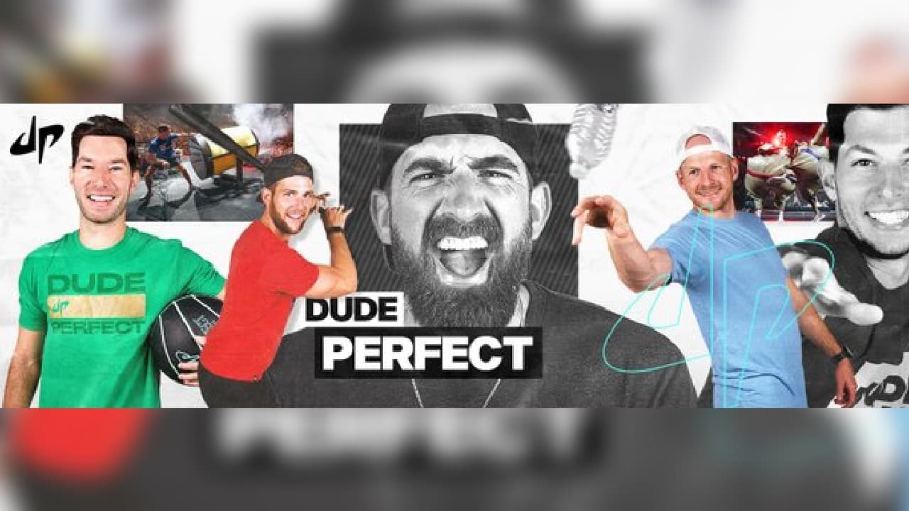 Rank 3 | Dude Perfect | Earning: $23 million | Views: 2.77 billion | Subscribers: 57.5 million (Image: Twitter @DudePerfect)