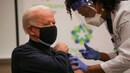 Joe Biden gets coronavirus vaccine as US inoculation effort mounts