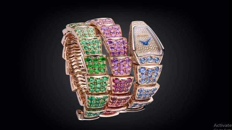 Serpenti Rainbow watch, Bvlgari