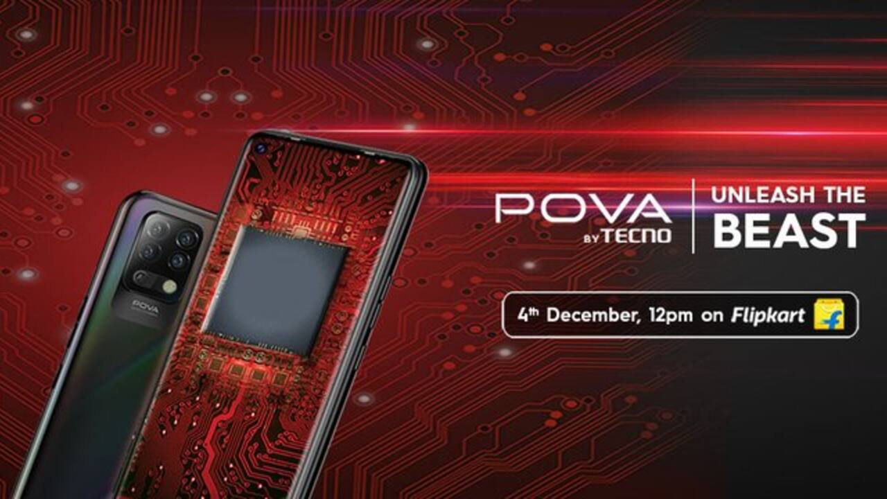 Tecno Pova | Tecno is launching a new phone on December 4, titled ‘Pova’. The Tecno Pova is set to debut as the most powerful smartphone in the company’s lineup. While prior teasers have revealed the design of the phone, there’s little else known about the Tecno Pova. 