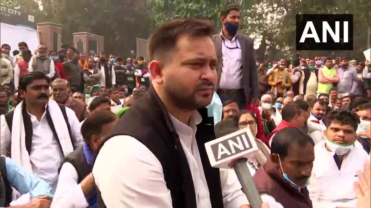 Tejashwi Yadav announces new poll sops: Pension for panchayat heads, Rs 50 lakh insurance coverage