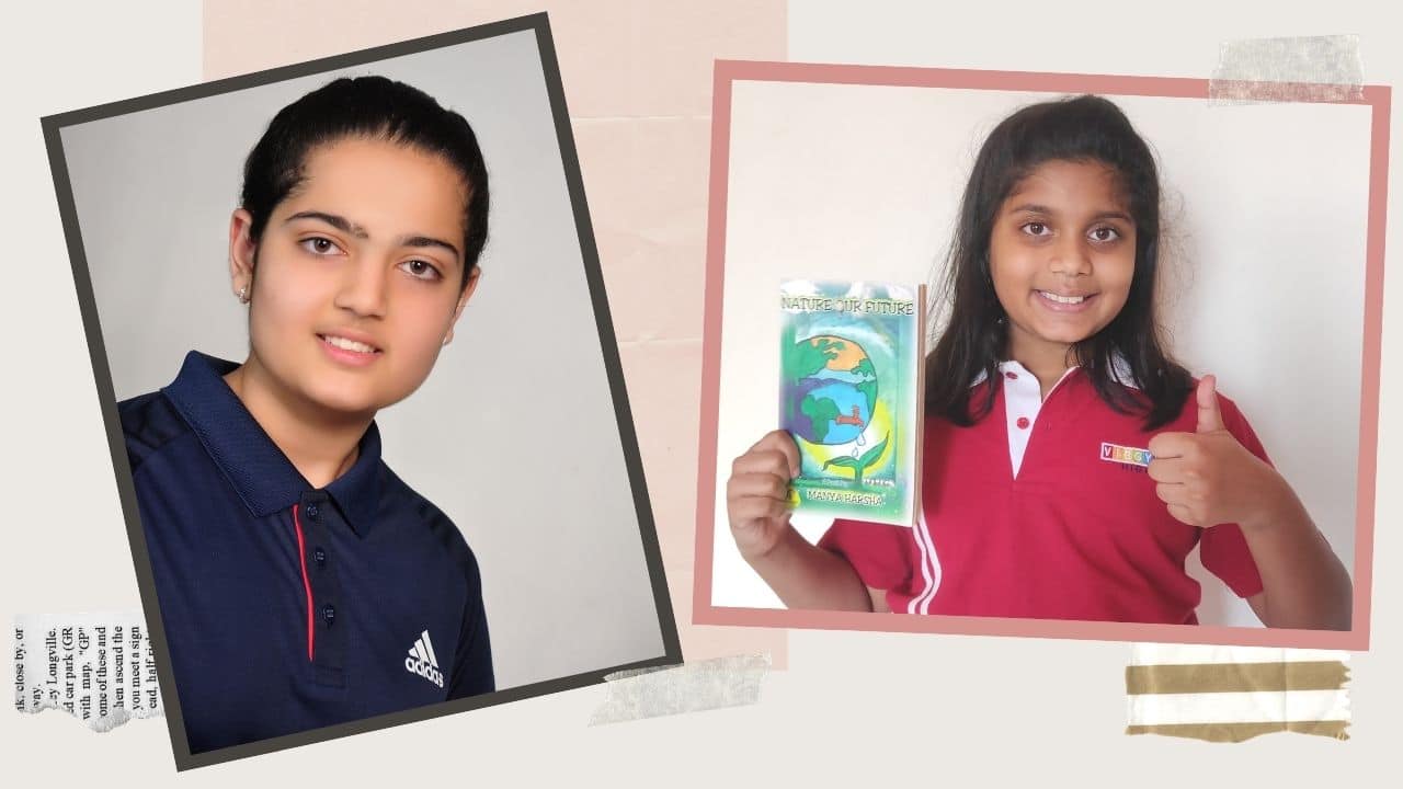 These two child authors are raising important issues through their books These two child authors are raising important issues through their books