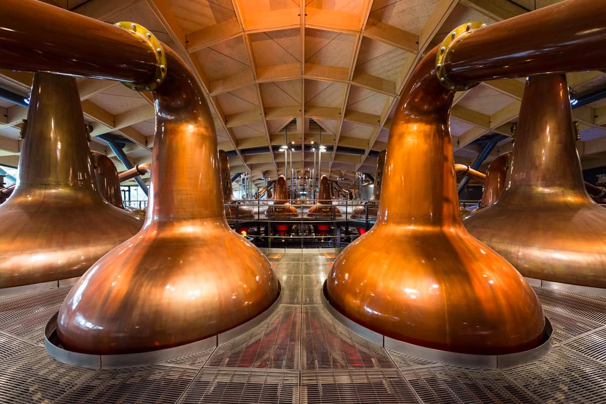Single malt distillery.