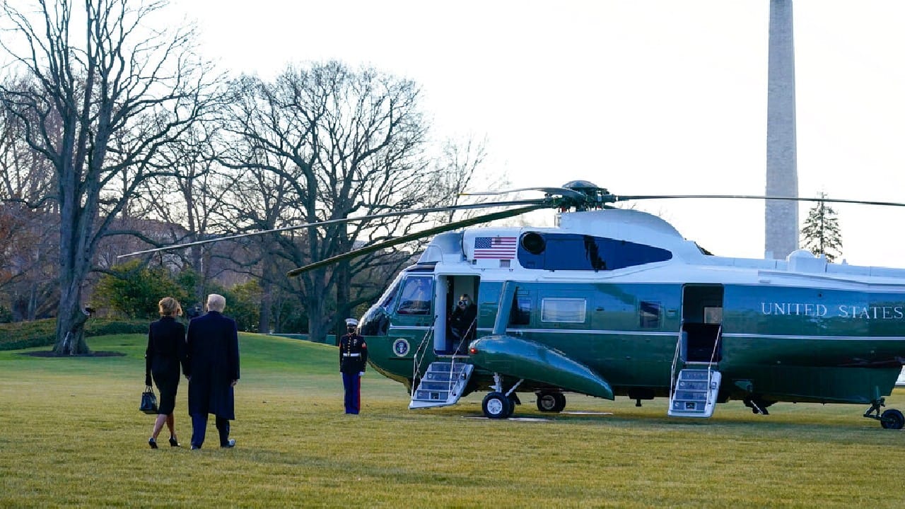 He did follow at least one tradition: The White House said Trump left behind a note for Biden. A Trump spokesman, Judd Deere, declined to say what Trump wrote or characterize the sentiment in the note, citing privacy for communication between presidents. (Image: AP)