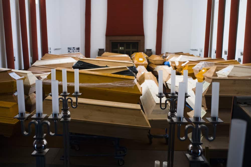 COVID19 impact Take a look at this crematorium in Germany's virus