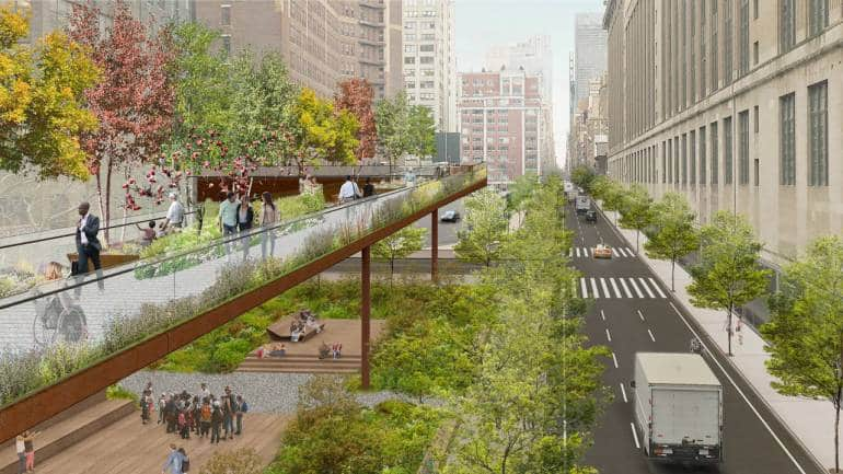 60 Million High Line Expansion To Connect Park To Moynihan Train Hall