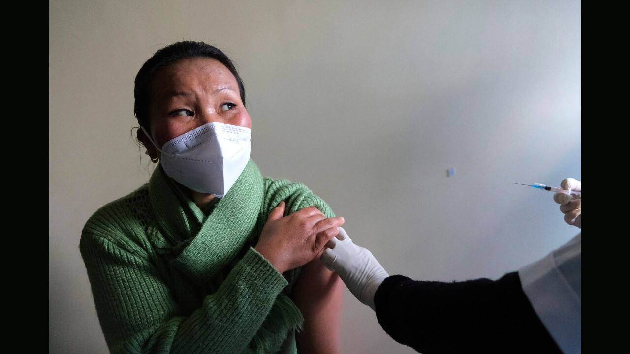 Vaccine hesitancy, however, is a major concern. But Wungreichon is prepared. &quot;As a health worker, this is a time when the world wants us to act,” she said. (Image: AP)