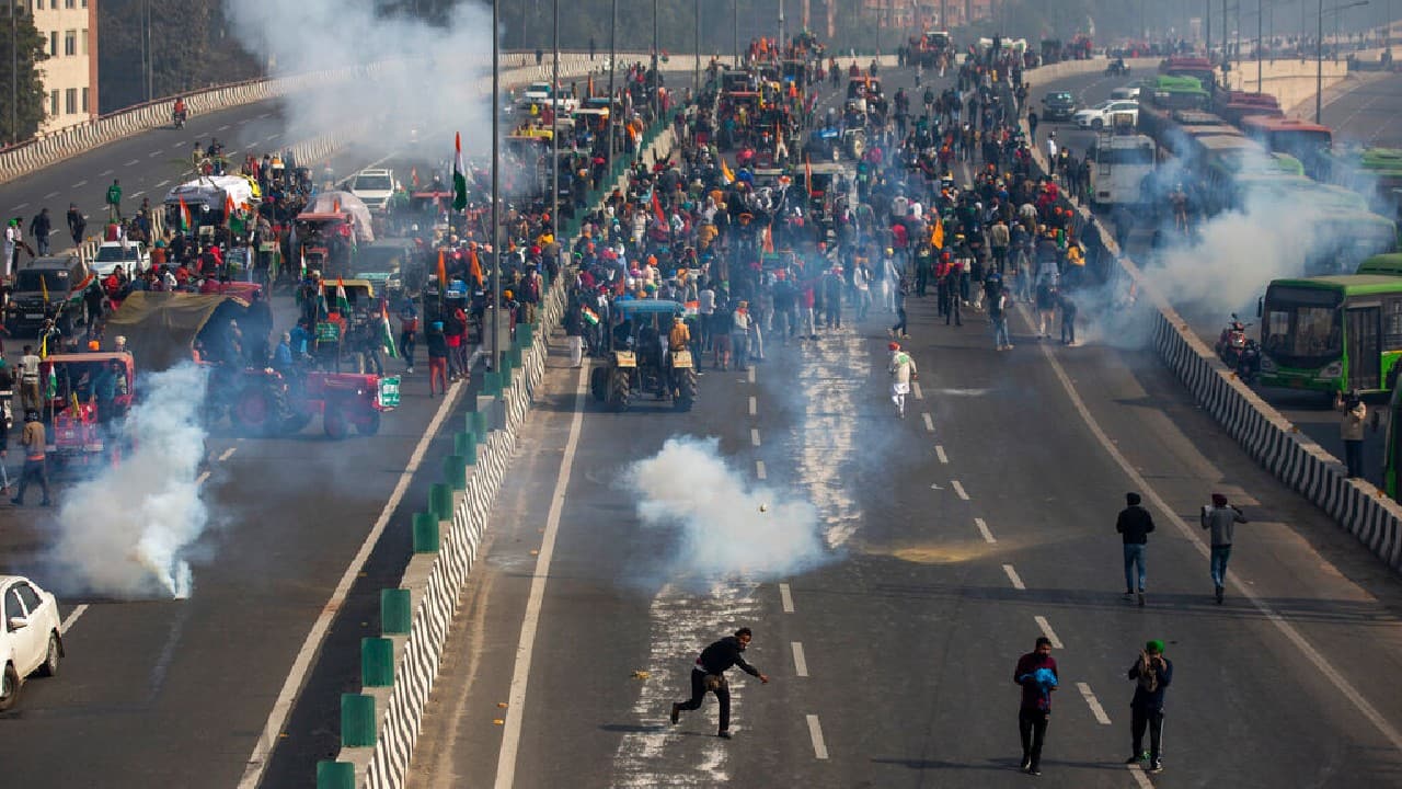 In Pics | Farmers' protest rally on Republic Day 2021
