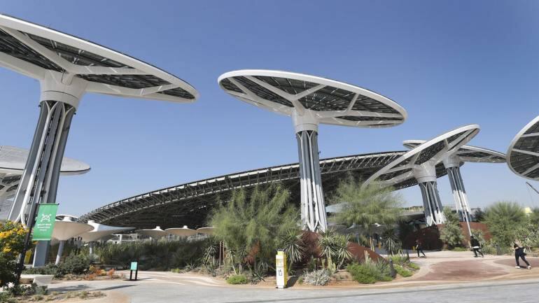 Expo 2020 unveils key pavilion in Dubai as pandemic surges - Moneycontrol