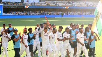 The Indian players successfully chased a 328-run target in the final Test to end Australia's 32-year unbeaten run at the Gabba.  (PC-Instagram/Indian Cricket Team)