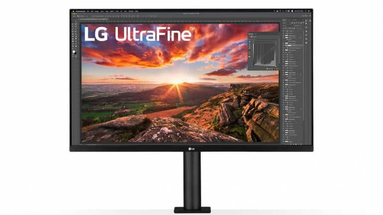 LG 31.5-inch Ultrafine Display Ergo 4K Monitor launched in India for Rs 59,999