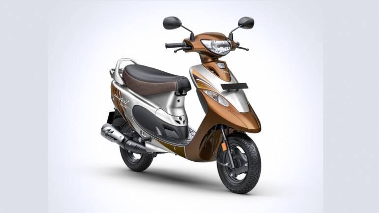 Tvs discount motor scooty