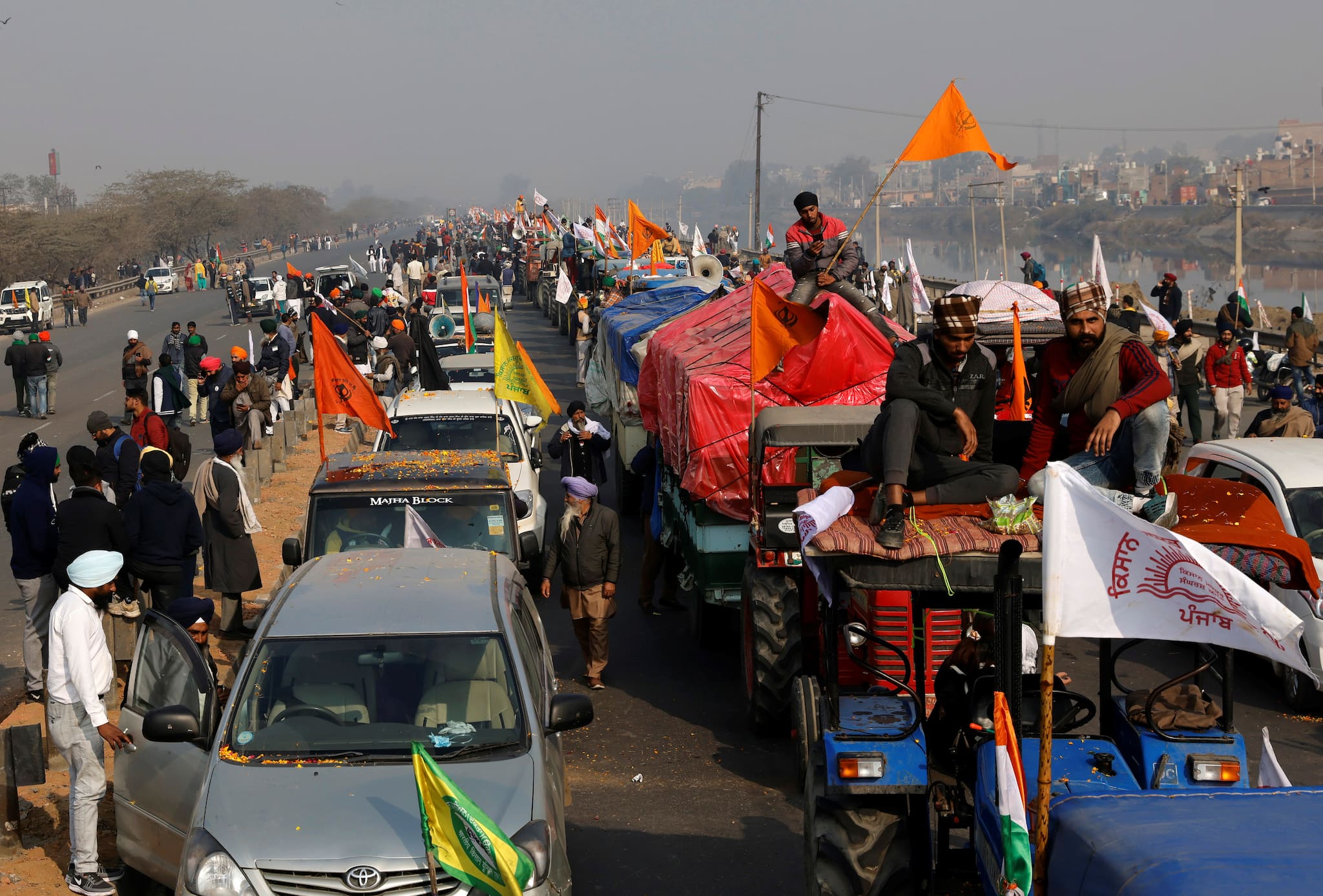 In Pics | Farmers' Protest Rally On Republic Day 2021