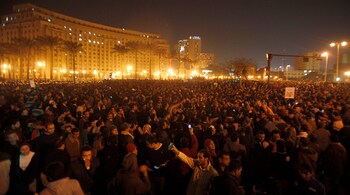 File image: Anti-government protesters take part in a demonstration at Tahrir Square in downtown Cairo, Egypt on January 25, 2011. (Image: Reuters/Mohamed Abd El-Ghany)