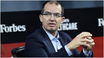File photo of Moderna CEO Stephane Bancel
(Image Source: CNBC)