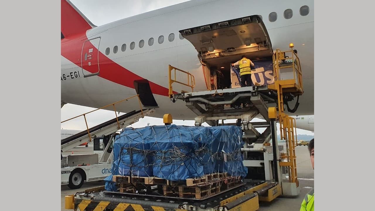 Brazil | After a week delay due to Indian government’s clearance for exports of Indian-made vaccines, the country received 2 million doses of Covishield vaccine from India on January 23. Brazil has recorded 2,39,000 deaths so far due to coronavirus pandemic, the second highest death toll in the world after the United States. Brazilian government thanked Indian Prime Minister Narendra Modi for his efforts to overcome a global obstacle and appreciated Serum Institute of India for vaccine export. (Image: Twitter @DrSJaishankar)