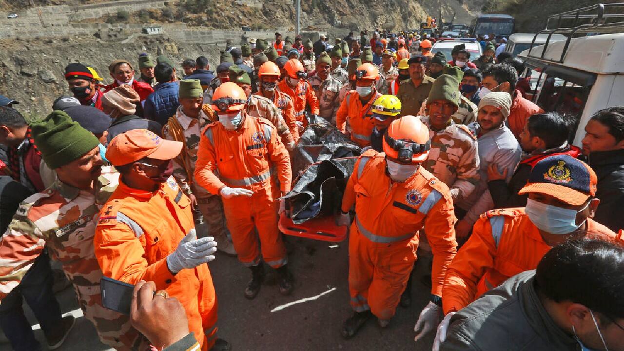 It swept away a small hydroelectric project and damaged a bigger one downstream on the Dhauliganga. Flowing out of the Himalayan mountains, the two rivers meet before merging with the Ganges River. (Image: AP)