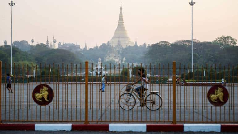 View From Watch Tower In Mohnyin Thambuddhei Paya, Moniwa, Myanmar Stock  Photo, Picture and Royalty Free Image. Image 11332890.