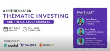 STOCKAL WEBINAR | Thematic Investing and U.S. Markets