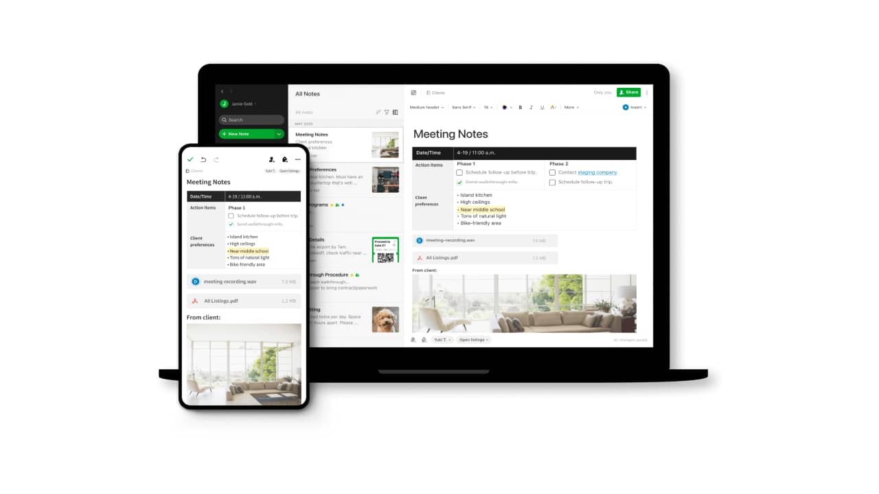 Evernote: Let's start with the swiss army of productivity apps. Evernote is simple to operate, cross-platform which means its available on literally every device imaginable and has a bucket load of features designed to streamline and plan your day. 