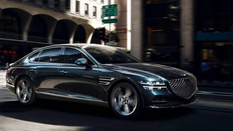 Hyundai's Luxury Sedan Genesis G80 Spotted Testing In Mumbai - Vimarsana News