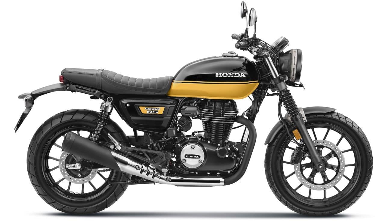 Honda CB350 RS_Black with Pearl Sports Yellow