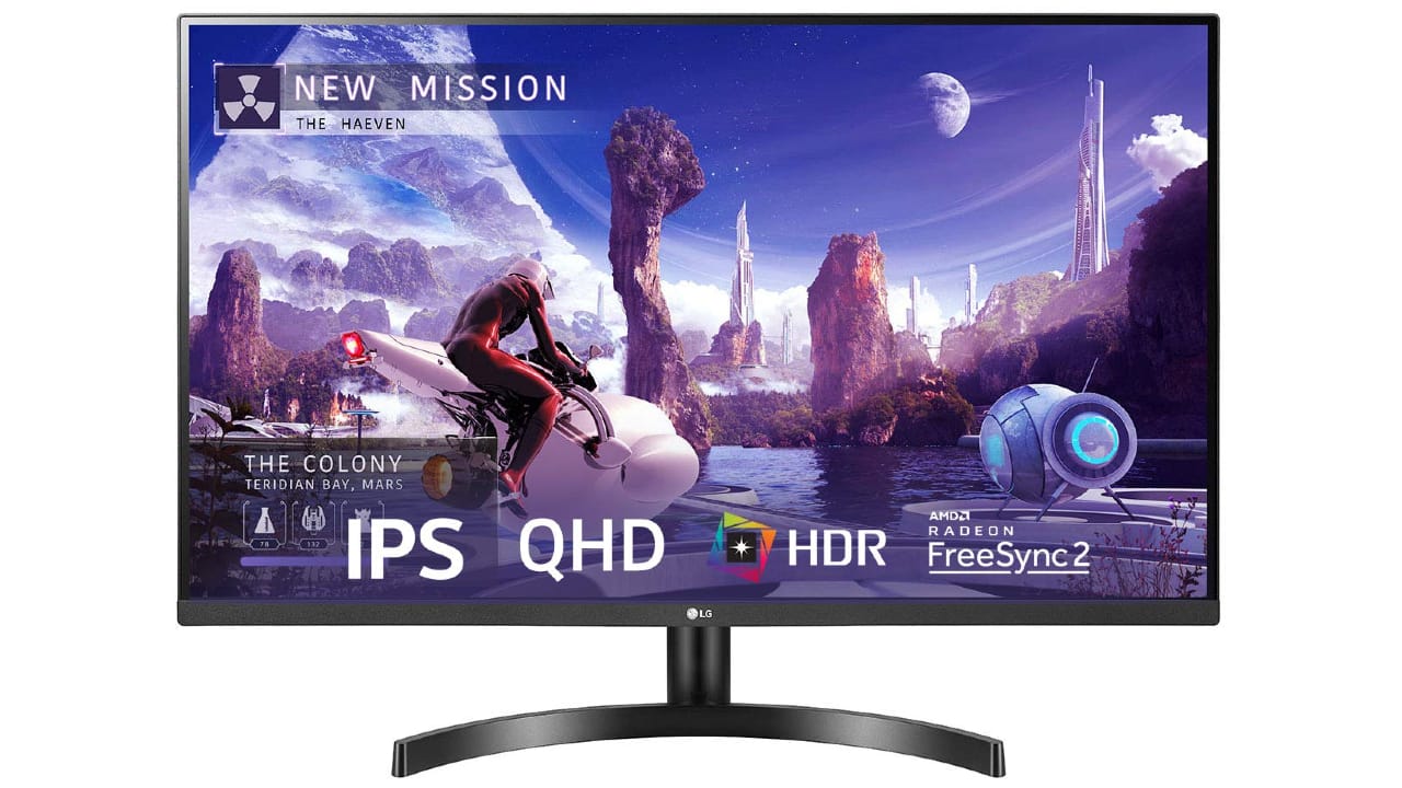 LG Gaming Monitor | Rs 18,999 | 75Hz | IPS | 5ms | The LG QHD (27QN600) gaming monitor may not be the best option for competitive gamers, but it will enable you to game in Quad HD resolution. This 2K gaming monitor has a 75Hz refresh rate, 5ms response time, and AMD FreeSync2 support, making it the perfect choice to enhance the AAA gaming experience. 